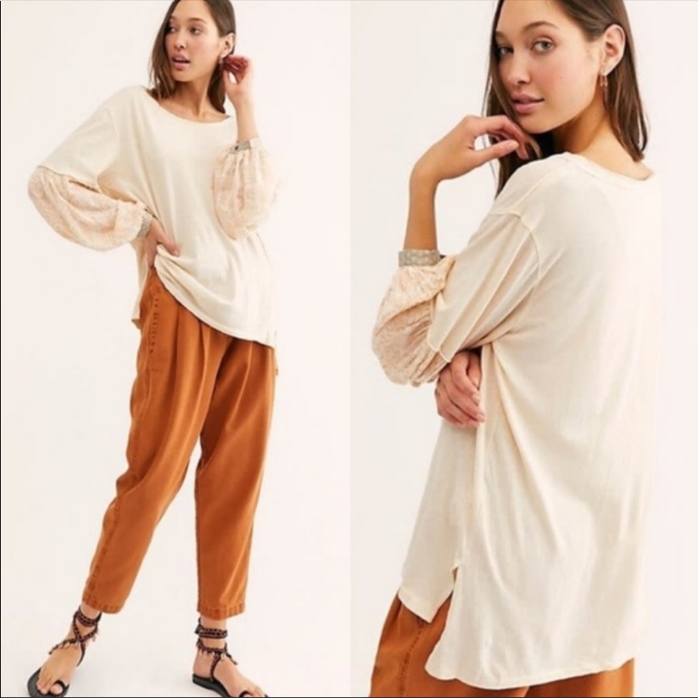 NEW! We the Free Jade long sleeve slouchy top